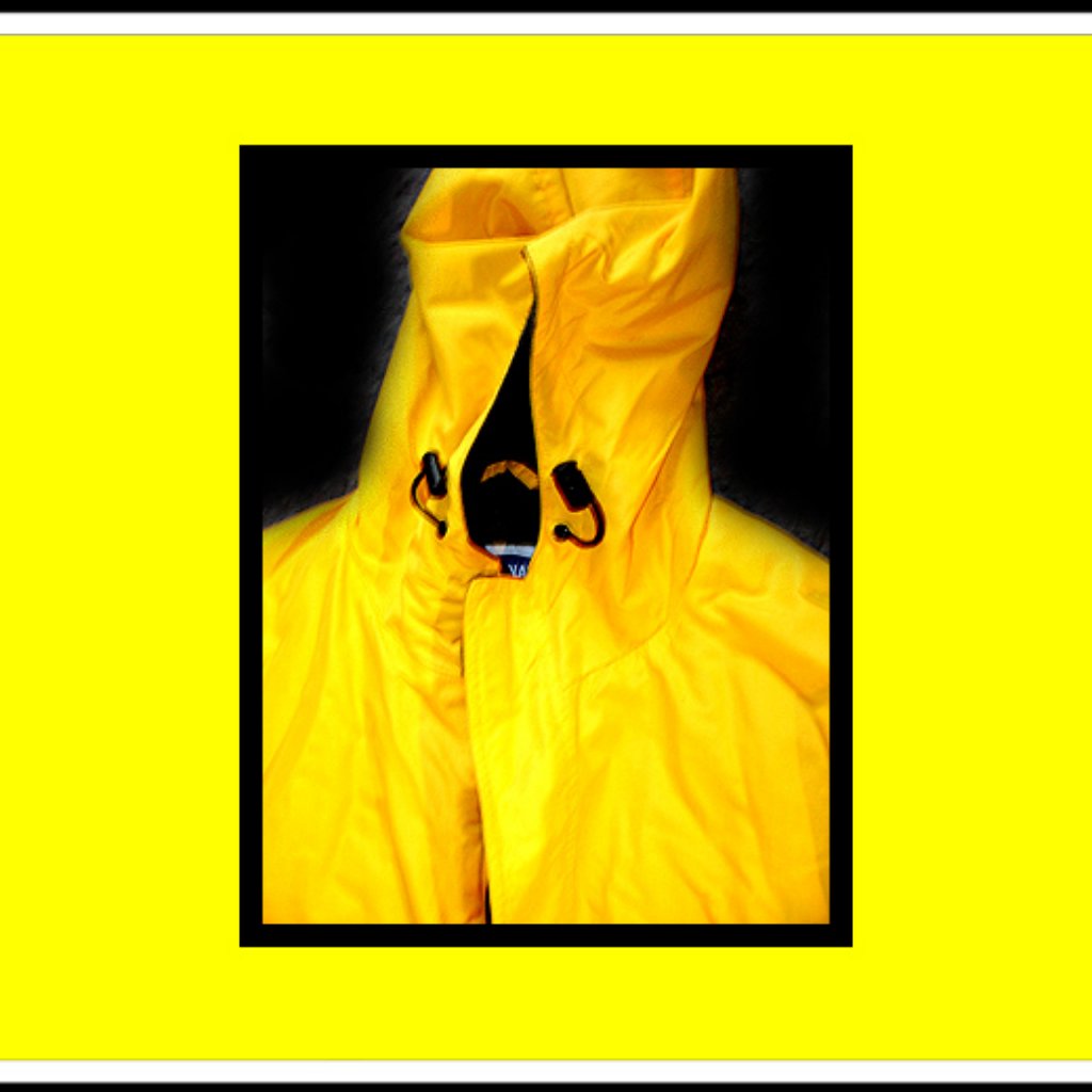 New Men's Special Features Accented Fashionable Bright Yellow Winter Jacket
